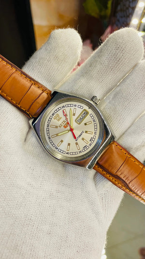 Seiko 5 Automatic Men’s Watch – Vintage Japan Model | Restored & Ready to Wear National Watches