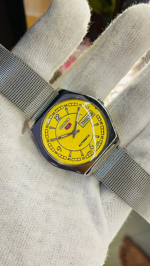 Seiko 5 Automatic Men’s Watch – Vintage Japan Model | Restored & Ready to Wear National Watches