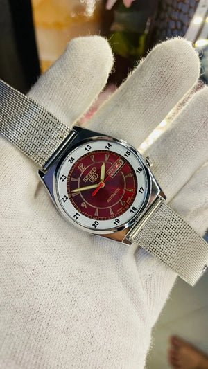 Seiko 5 Automatic Men’s Watch – Vintage Japan Model | Restored & Ready to Wear National Watches