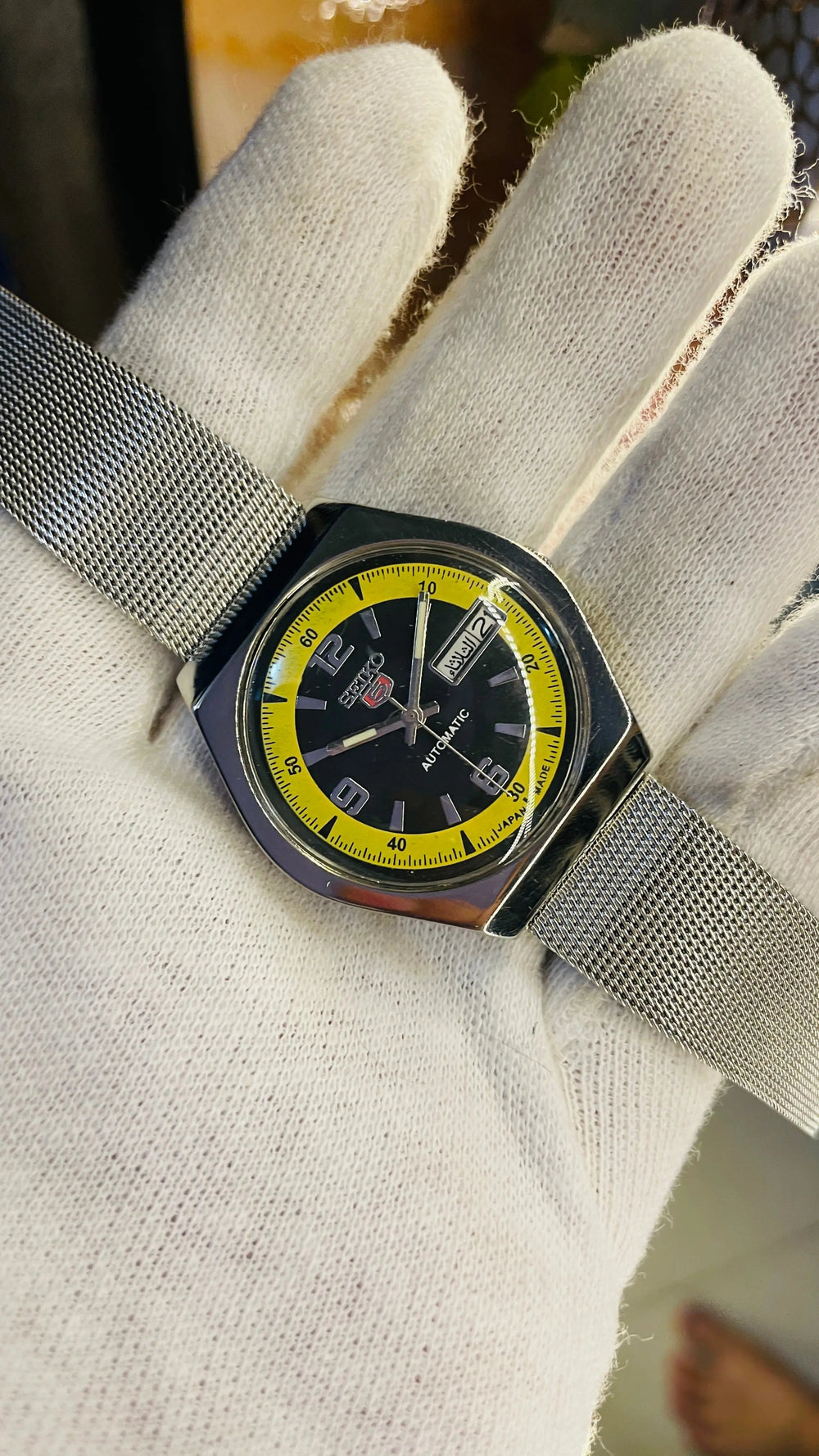 Seiko 5 Automatic Men’s Watch – Vintage Japan Model | Restored & Ready to Wear National Watches