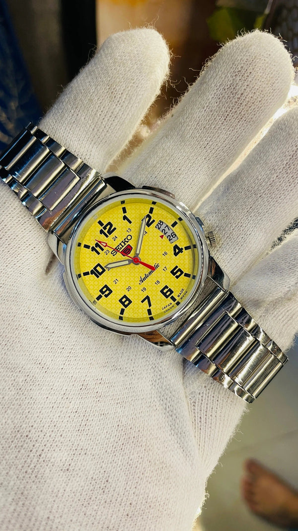 Seiko 5 Automatic Men’s Watch – Vintage Japan Model | Restored & Ready to Wear National Watches