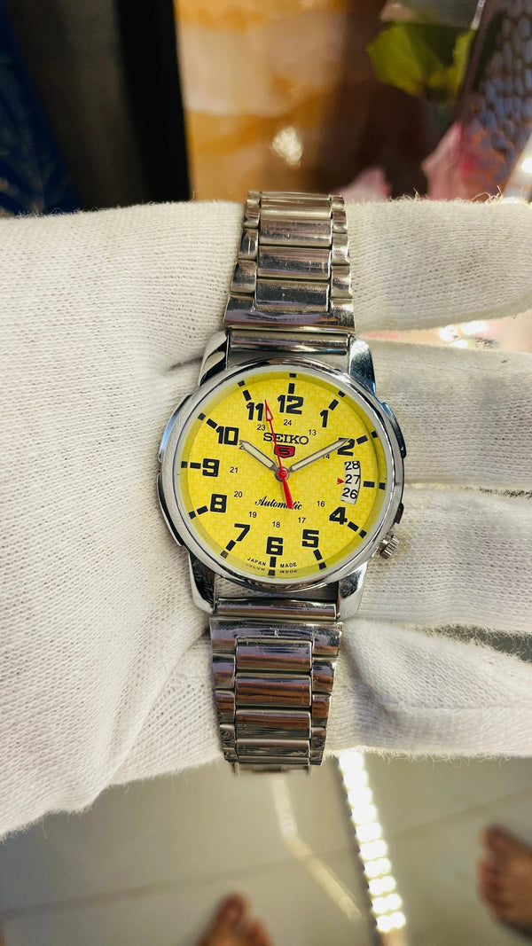 Seiko 5 Automatic Men’s Watch – Vintage Japan Model | Restored & Ready to Wear National Watches