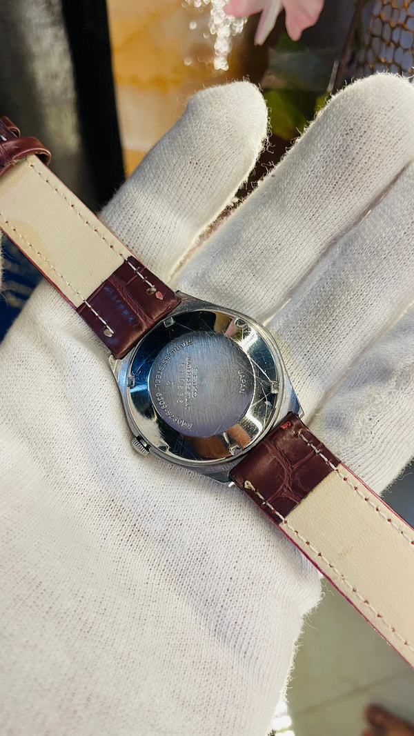Seiko 5 Automatic Men’s Watch – Vintage Japan Model | Restored & Ready to Wear National Watches
