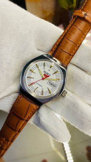 Seiko 5 Automatic Men’s Watch – Vintage Japan Model | Restored & Ready to Wear National Watches