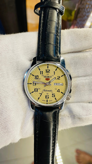 Seiko 5 Automatic Men’s Watch – Vintage Japan Model | Restored & Ready to Wear National Watches