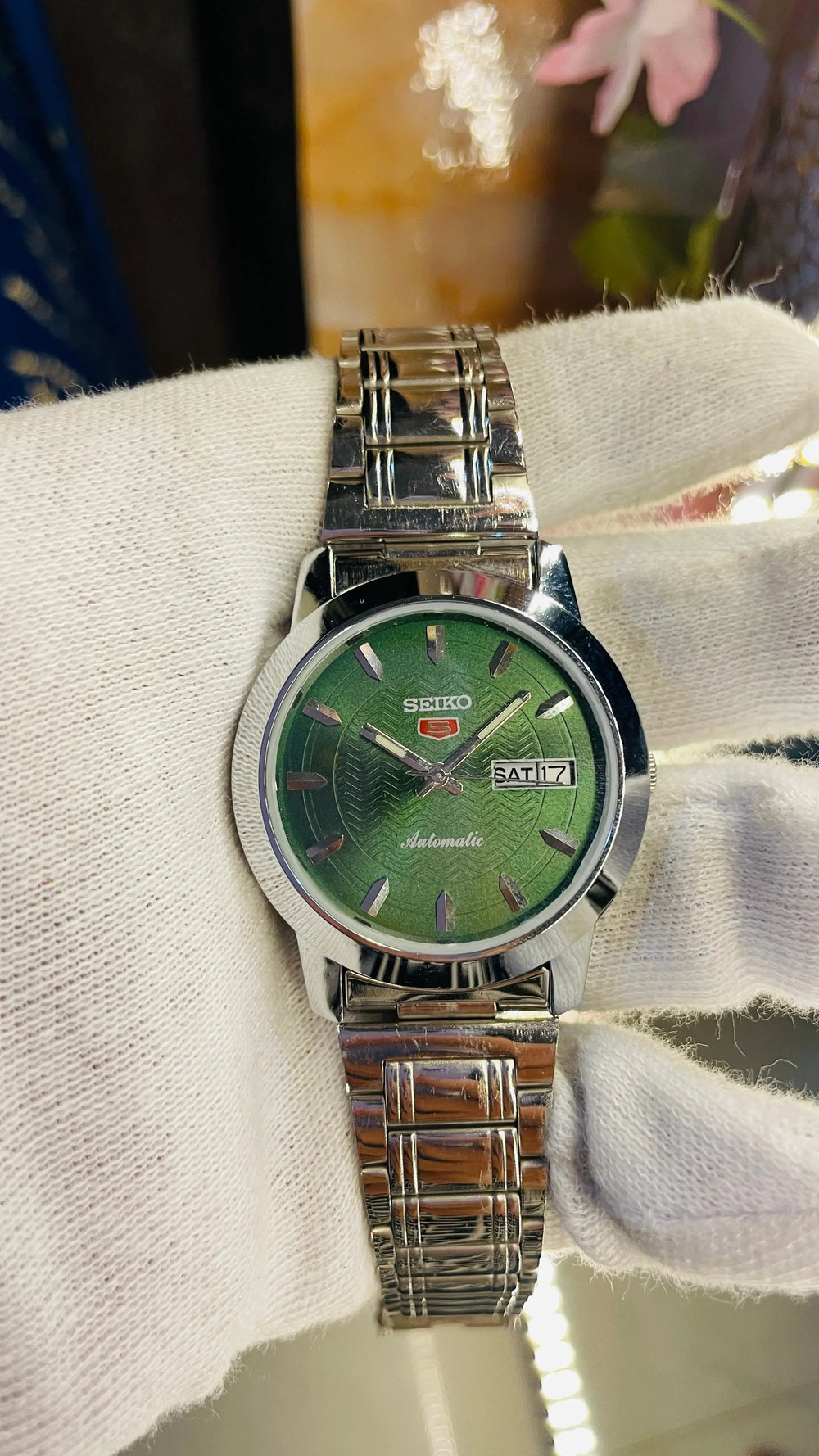 Seiko 5 Automatic Men’s Watch – Vintage Japan Model | Restored & Ready to Wear National Watches