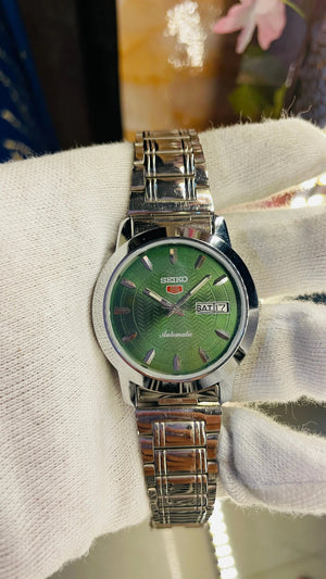 Seiko 5 Automatic Men’s Watch – Vintage Japan Model | Restored & Ready to Wear National Watches