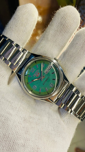 Seiko 5 Automatic Men’s Watch – Vintage Japan Model | Restored & Ready to Wear National Watches