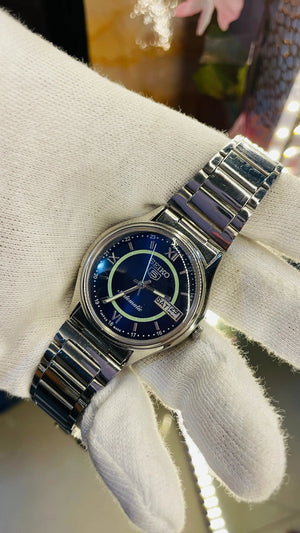 Seiko 5 Automatic Men’s Watch – Vintage Japan Model | Restored & Ready to Wear National Watches