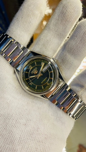 Seiko 5 Automatic Men’s Watch – Vintage Japan Model | Restored & Ready to Wear National Watches