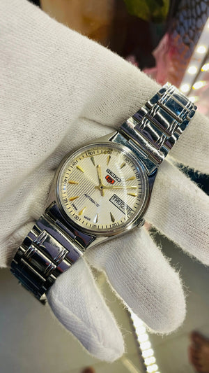 Seiko 5 Automatic Men’s Watch – Vintage Japan Model | Restored & Ready to Wear National Watches
