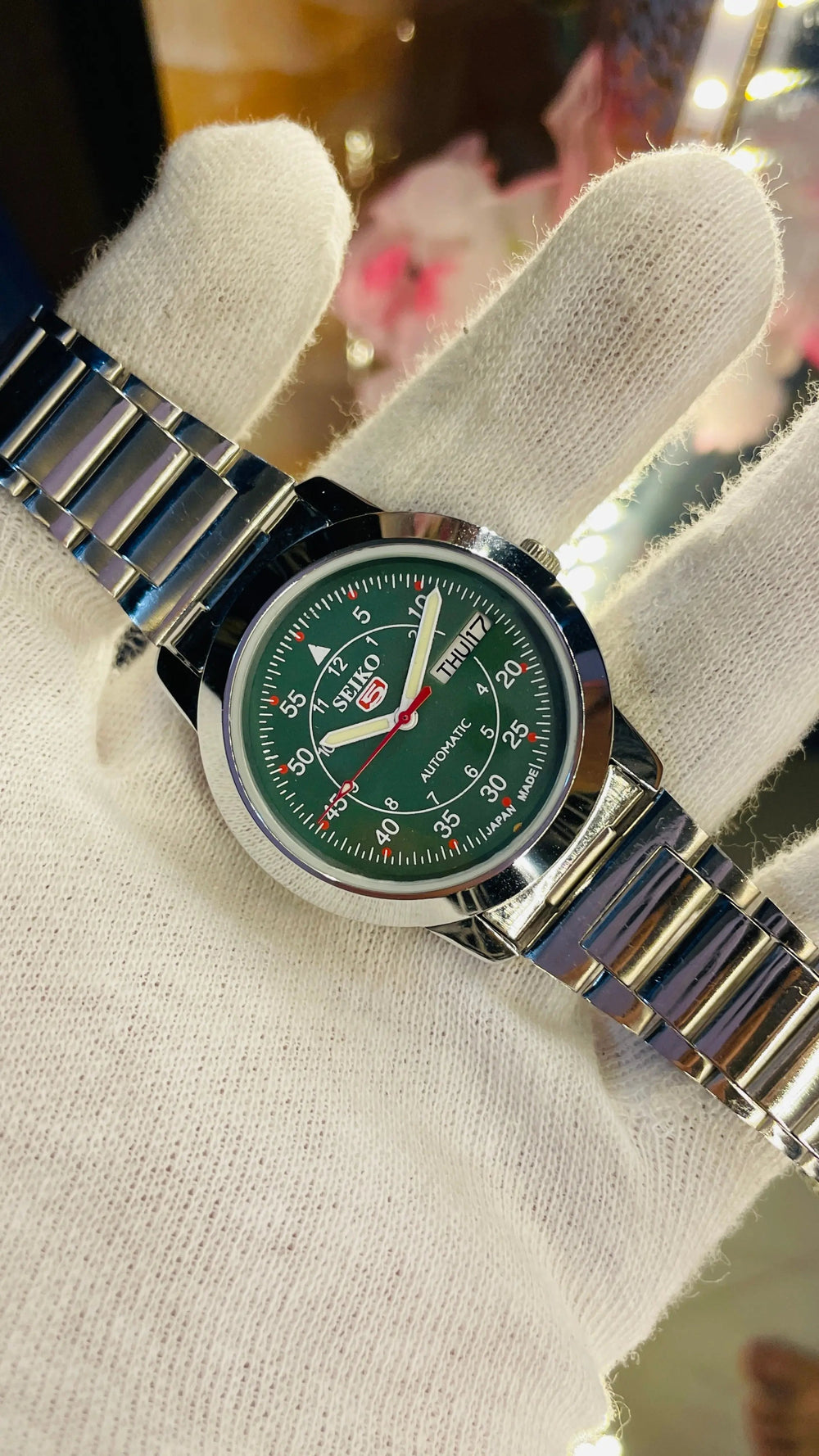 Seiko 5 Automatic Men’s Watch – Vintage Japan Model | Restored & Ready to Wear National Watches