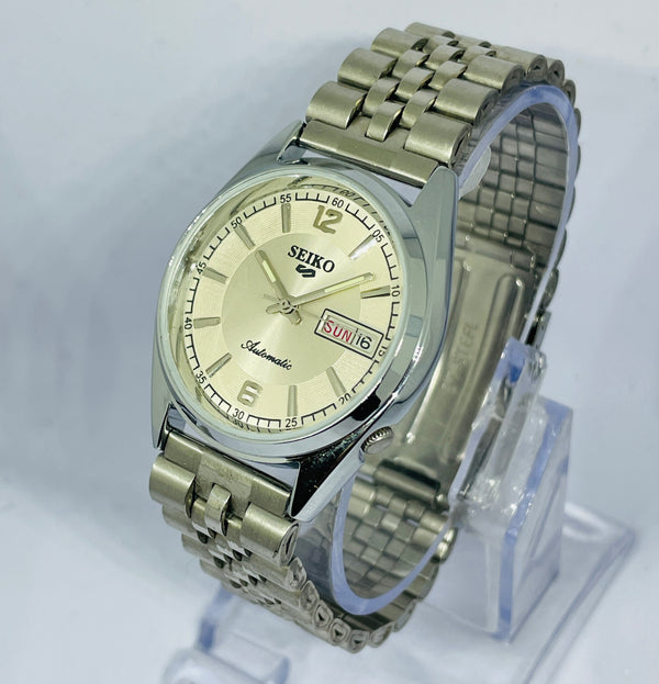 Seiko 5 Automatic Vintage Watch – Classic Dial | Refurbished | Japan Original