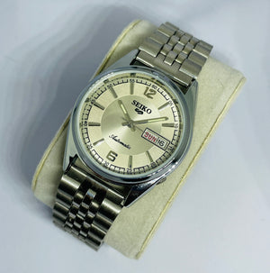 Seiko 5 Automatic Vintage Watch – Classic Dial | Refurbished | Japan Original