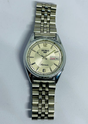Seiko 5 Automatic Vintage Watch – Classic Dial | Refurbished | Japan Original