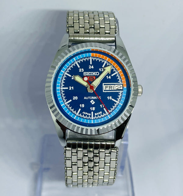 Seiko 5 Japan Automatic Watch Vintage 6309 Movement Fully Serviced