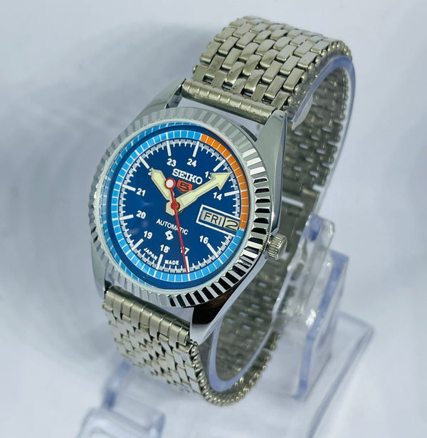 Seiko 5 Japan Automatic Watch Vintage 6309 Movement Fully Serviced