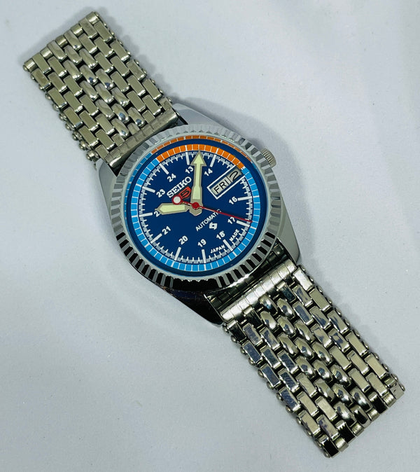 Seiko 5 Japan Automatic Watch Vintage 6309 Movement Fully Serviced