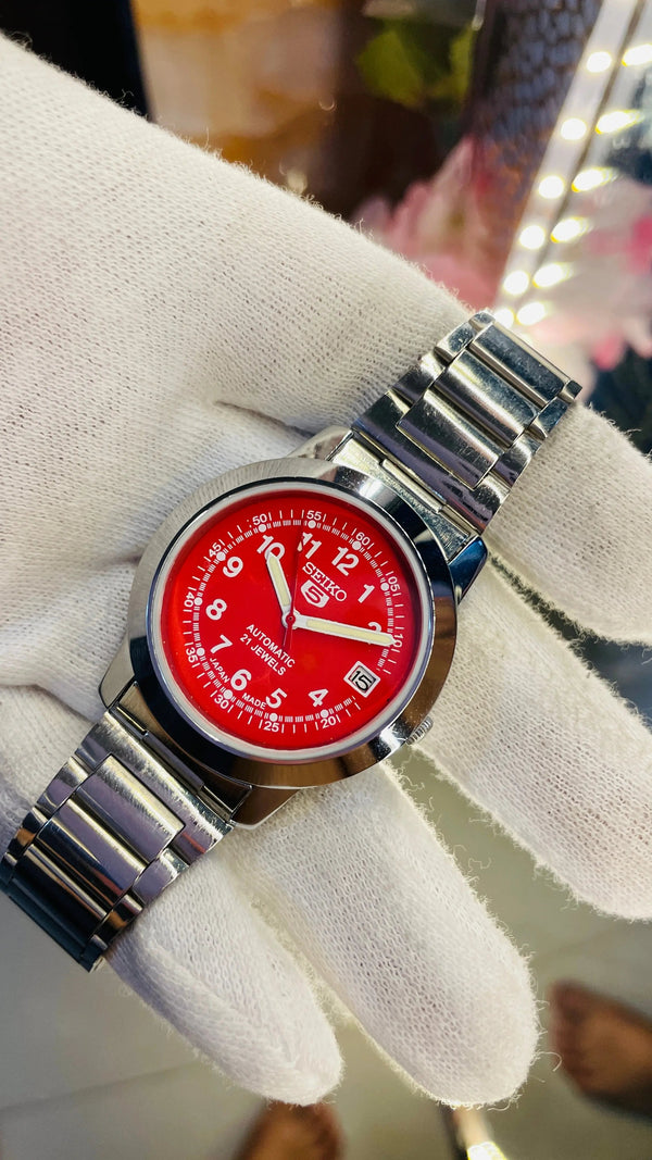Seiko 5 Automatic Men’s Watch – Vintage Japan Model | Restored & Ready to Wear National Watches