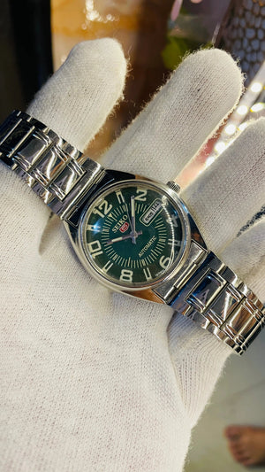 Seiko 5 Automatic Men’s Watch – Vintage Japan Model | Restored & Ready to Wear National Watches
