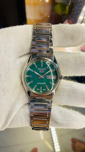 Seiko 5 Automatic Men’s Watch – Vintage Japan Model | Restored & Ready to Wear National Watches
