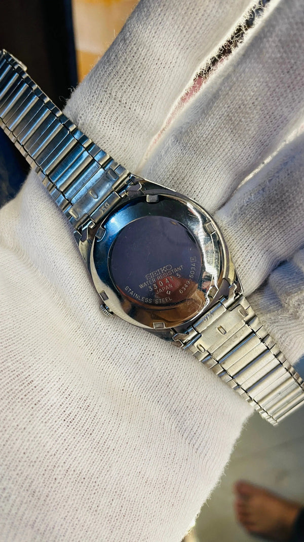 Seiko 5 Automatic Men’s Watch – Vintage Japan Model | Restored & Ready to Wear National Watches