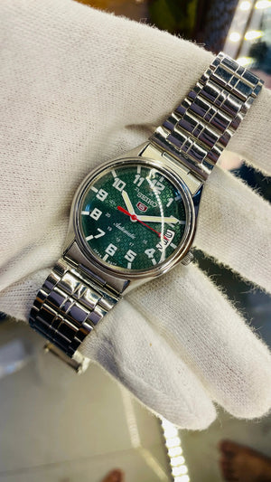 Seiko 5 Automatic Men’s Watch – Vintage Japan Model | Restored & Ready to Wear National Watches