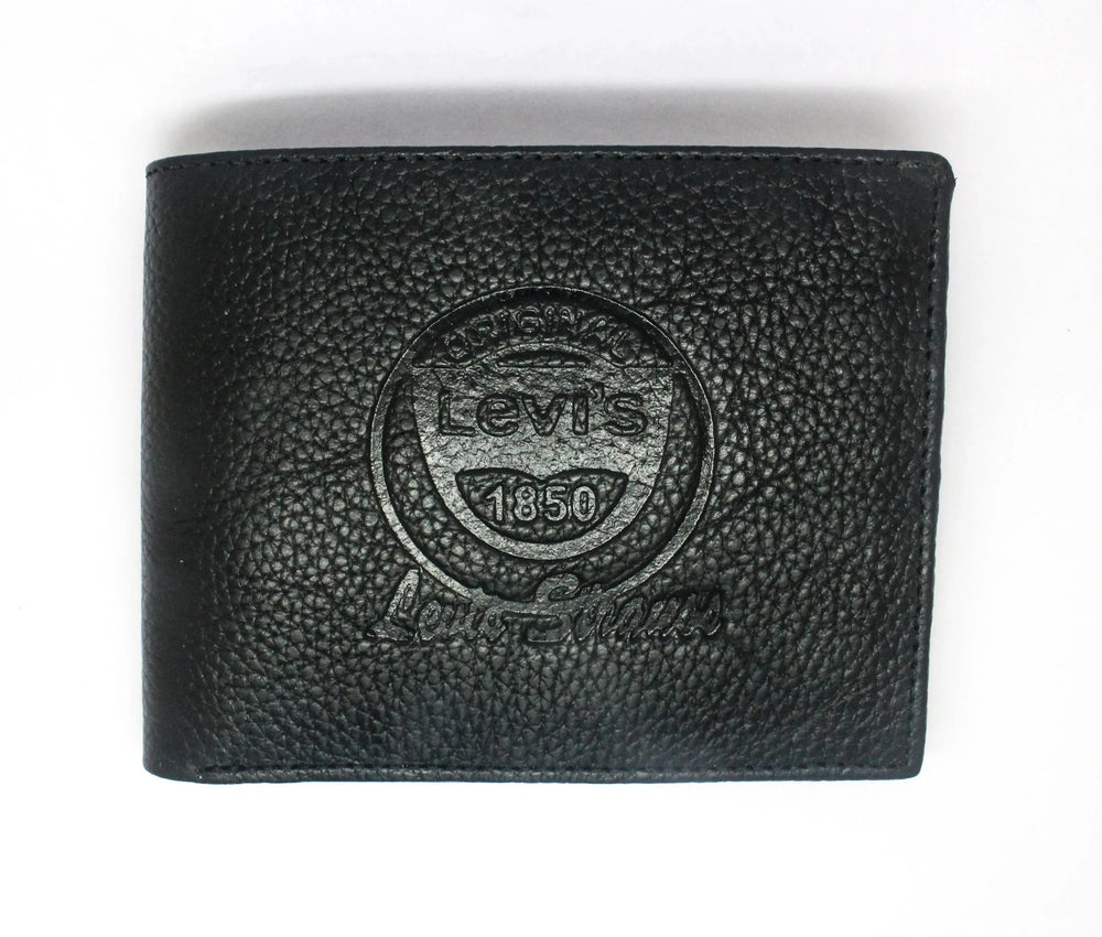 Blue Genuine Leather Wallet - National Watches