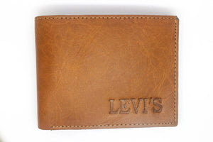 Blue Genuine Leather Wallet - National Watches