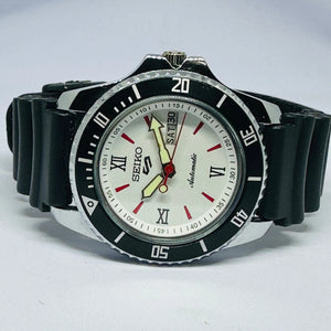 Seiko 5 Sports Automatic Watch – Refurbished Vintage | Japan-Made Men’s Timepiece National Watches