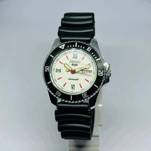 Seiko 5 Sports Automatic Watch – Refurbished Vintage | Japan-Made Men’s Timepiece National Watches