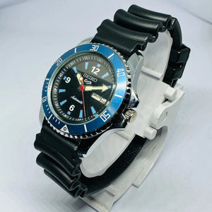 Seiko 5 Sports Automatic Watch – Refurbished Vintage | Japan-Made Men’s Timepiece National Watches