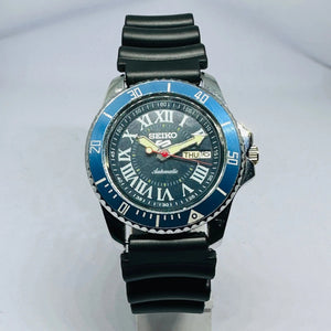 Seiko 5 Sports Automatic Watch – Refurbished Vintage | Japan-Made Men’s Timepiece National Watches