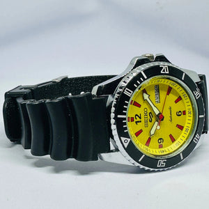 Seiko 5 Sports Automatic Watch – Refurbished Vintage | Japan-Made Men’s Timepiece National Watches
