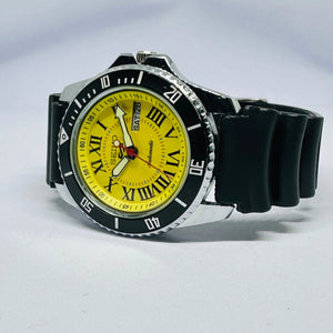 Seiko 5 Sports Automatic Watch – Refurbished Vintage | Japan-Made Men’s Timepiece National Watches