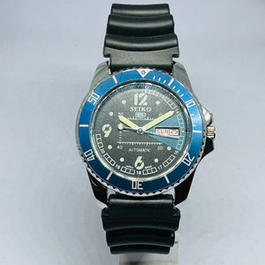 Seiko 5 Sports Automatic Watch – Refurbished Vintage | Japan-Made Men’s Timepiece National Watches