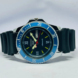 Seiko 5 Sports Automatic Watch – Refurbished Vintage | Japan-Made Men’s Timepiece National Watches