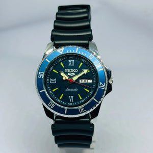 Seiko 5 Sports Automatic Watch – Refurbished Vintage | Japan-Made Men’s Timepiece National Watches