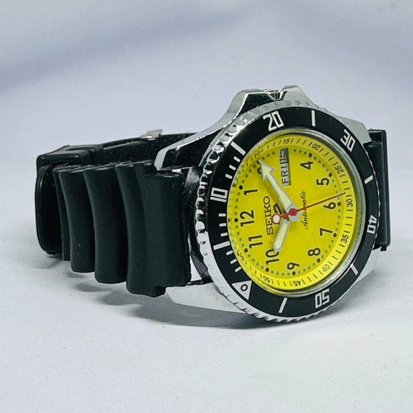 Seiko 5 Sports Automatic Watch – Refurbished Vintage | Japan-Made Men’s Timepiece National Watches