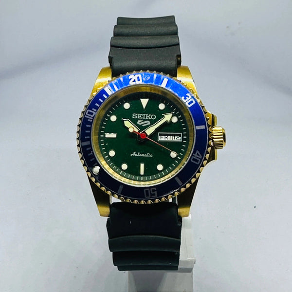 Seiko 5 Sports Automatic Watch – Refurbished Vintage | Japan-Made Men’s Timepiece National Watches