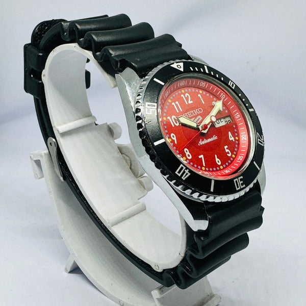 Seiko 5 Sports Automatic Watch – Refurbished Vintage | Japan-Made Men’s Timepiece National Watches