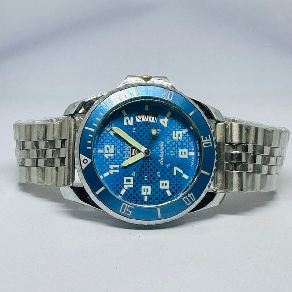 Seiko 5 Sports Automatic Watch – Refurbished Vintage | Japan-Made Men’s Timepiece National Watches
