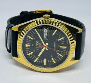 Seiko 5 Automatic Men’s Watch – Vintage Japan Model | Restored & Ready to Wear National Watches