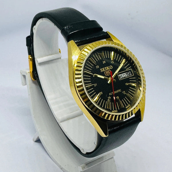 Seiko 5 Automatic Men’s Watch – Vintage Japan Model | Restored & Ready to Wear National Watches