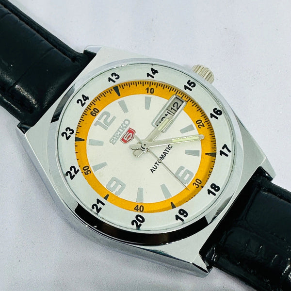 Seiko 5 Automatic Men’s Watch – Vintage Japan Model | Restored & Ready to Wear National Watches