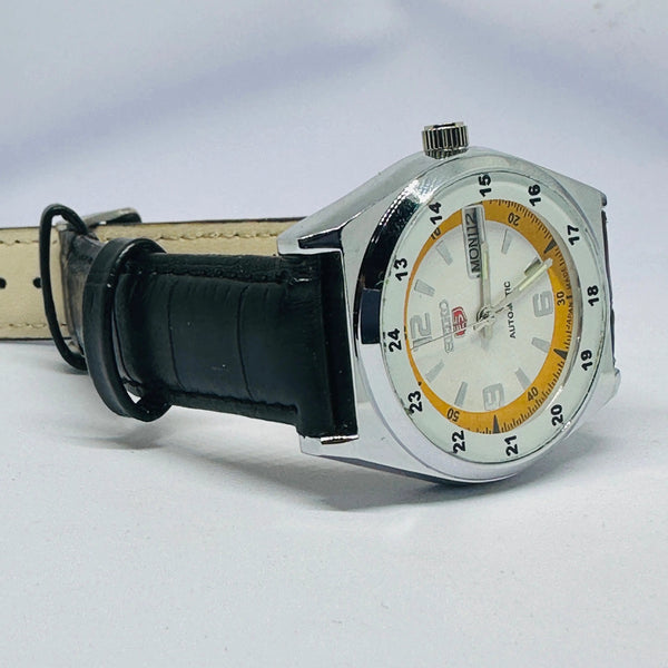 Seiko 5 Automatic Men’s Watch – Vintage Japan Model | Restored & Ready to Wear National Watches