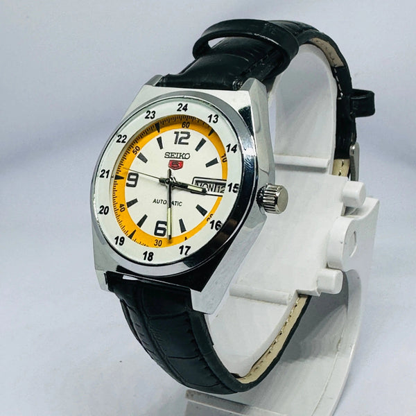 Seiko 5 Automatic Men’s Watch – Vintage Japan Model | Restored & Ready to Wear National Watches