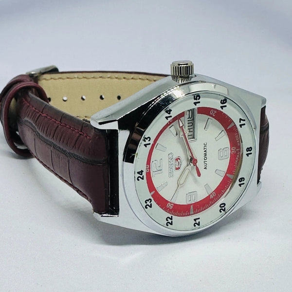 Seiko 5 Automatic Men’s Watch – Vintage Japan Model | Restored & Ready to Wear National Watches