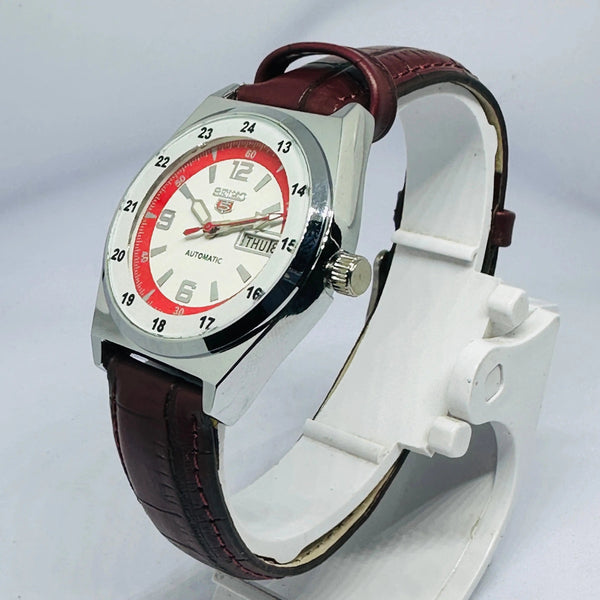 Seiko 5 Automatic Men’s Watch – Vintage Japan Model | Restored & Ready to Wear National Watches