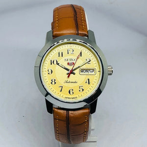 Seiko 5 Automatic Men’s Watch – Vintage Japan Model | Restored & Ready to Wear National Watches